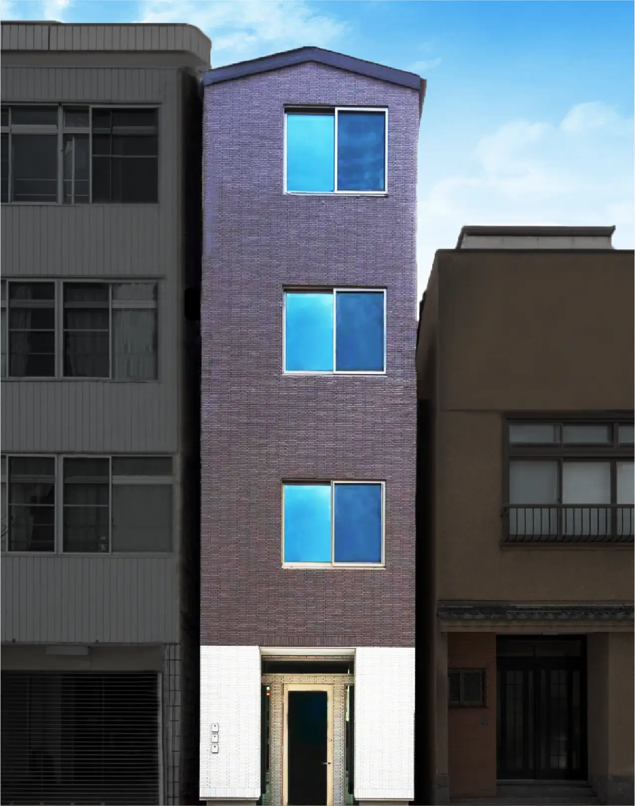 「10cmも無駄にしない」を常に再現 狭小住宅