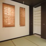 【狭小・変型敷地の３階建て住宅】敷地21.64坪｜延床32.43坪！<br>工夫を凝らした畳使いでくつろぎの空間に
