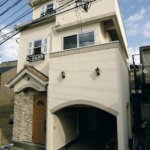 【木造５層住宅を実現】敷地24.22坪｜延床57.48坪！<br>間口が狭く、奥行きが深い。木造吹抜け付きの地下室、1〜3階、屋上の5層住宅