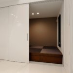 【ロフト付き二世帯住宅】敷地81.61坪｜延床84.01坪！<br>吹き抜けで開放的なリビングが特徴。将来の二世帯を考えた工夫満載