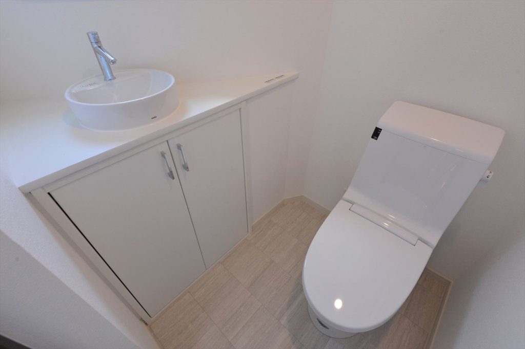 alt=”新築のトイレづくり”