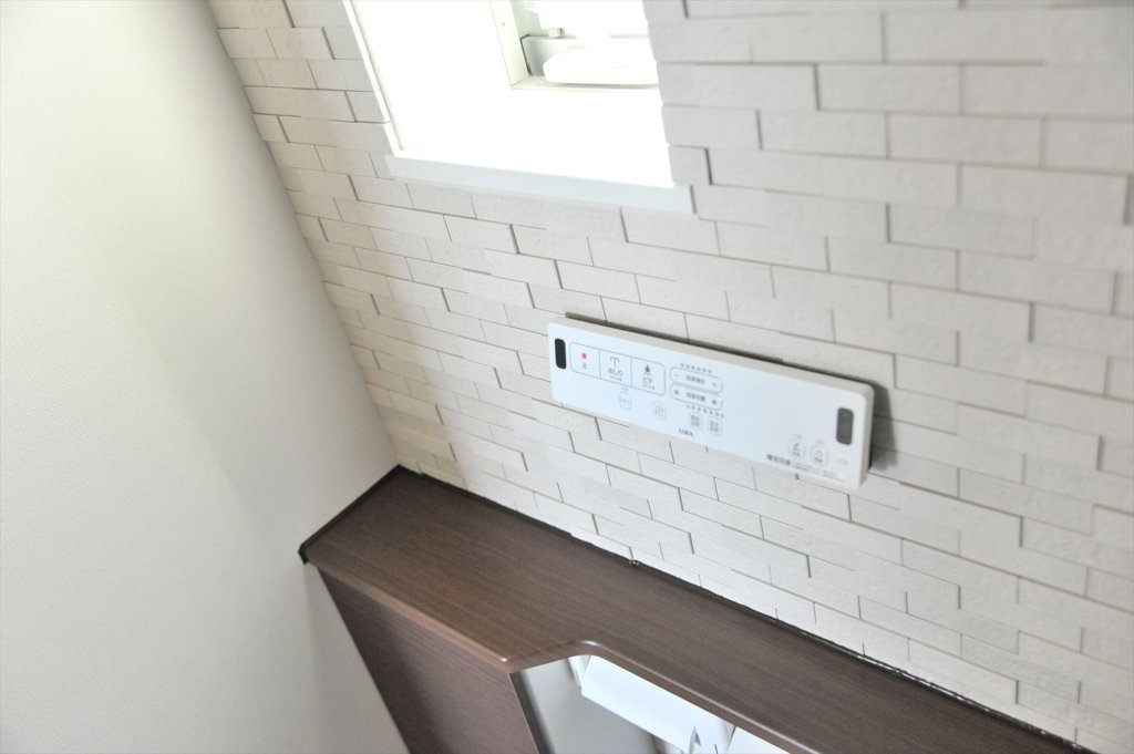 トイレに施工されたタイル