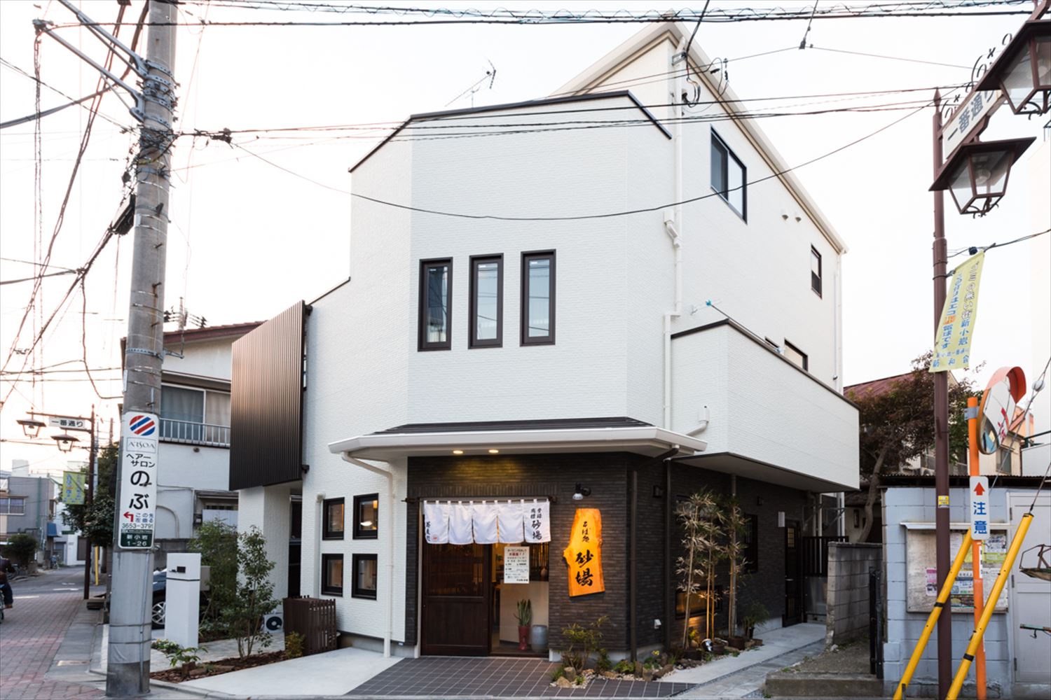 alt=”店舗併用住宅の間取りプラン”