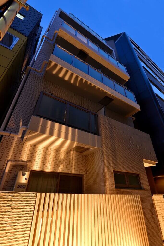 【6階建て共同住宅】敷地28.91坪|延床111.80坪!<br>10㎝も無駄にしない!知恵が詰まった都内に建てる多層住宅