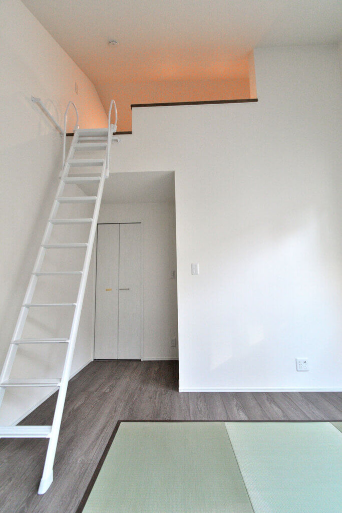 木造耐火4階建てのロフト