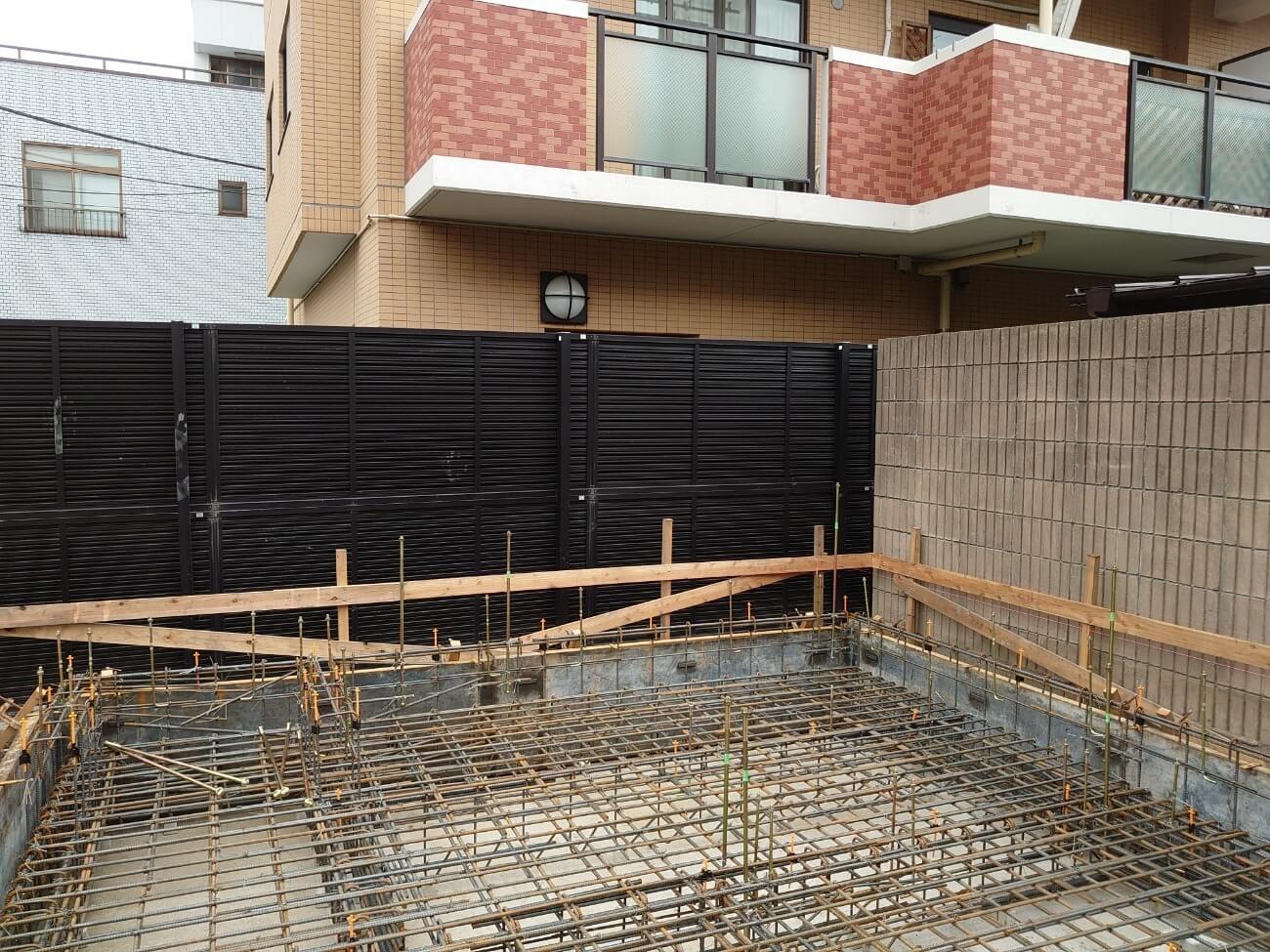 狭小地の基礎