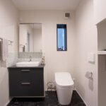 【地下室・屋上のある３階建て狭小住宅】敷地13.47坪｜延床28.13坪！<br>土地を縦に最大活用した狭小のお家