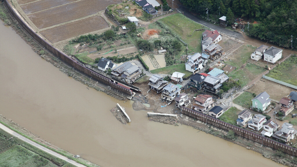 1箇所の破堤で広がる水害の恐ろしさ