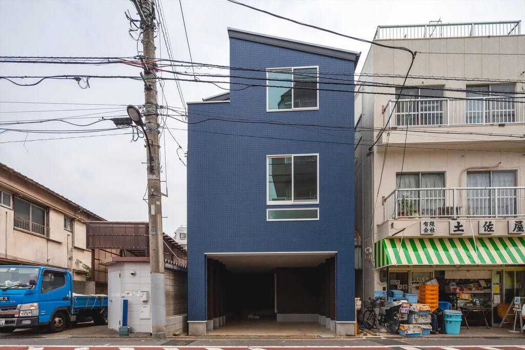 浸水時に被害を最小限にできる「1階がガレージの住まい」