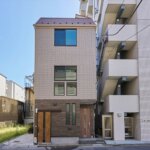 【木造耐火3階建て二世帯住宅】敷地12.17坪｜延床27.74坪<br>ロフト＋ルーフバルコニー付きの高さを最大限活かしたお家