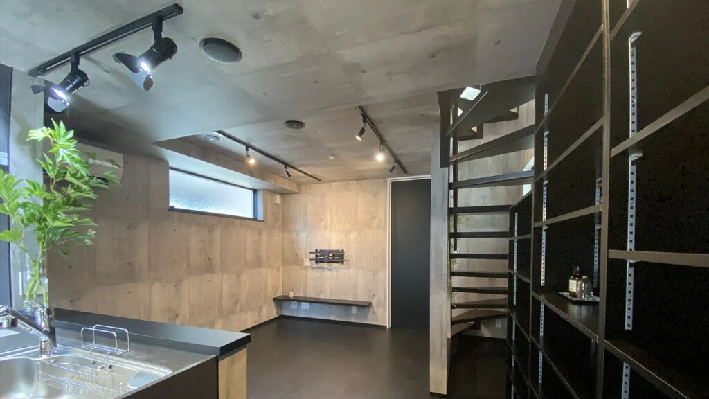 外観・内装のほか音響設備にまでこだわった住まい