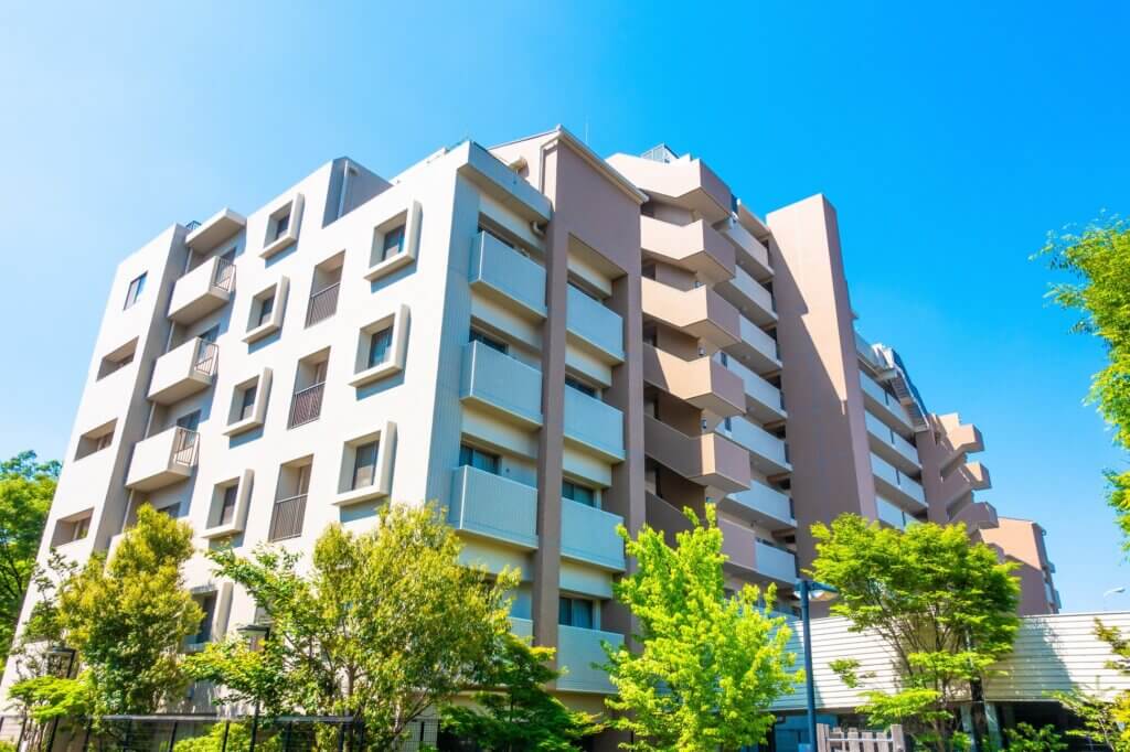 マンションの外観