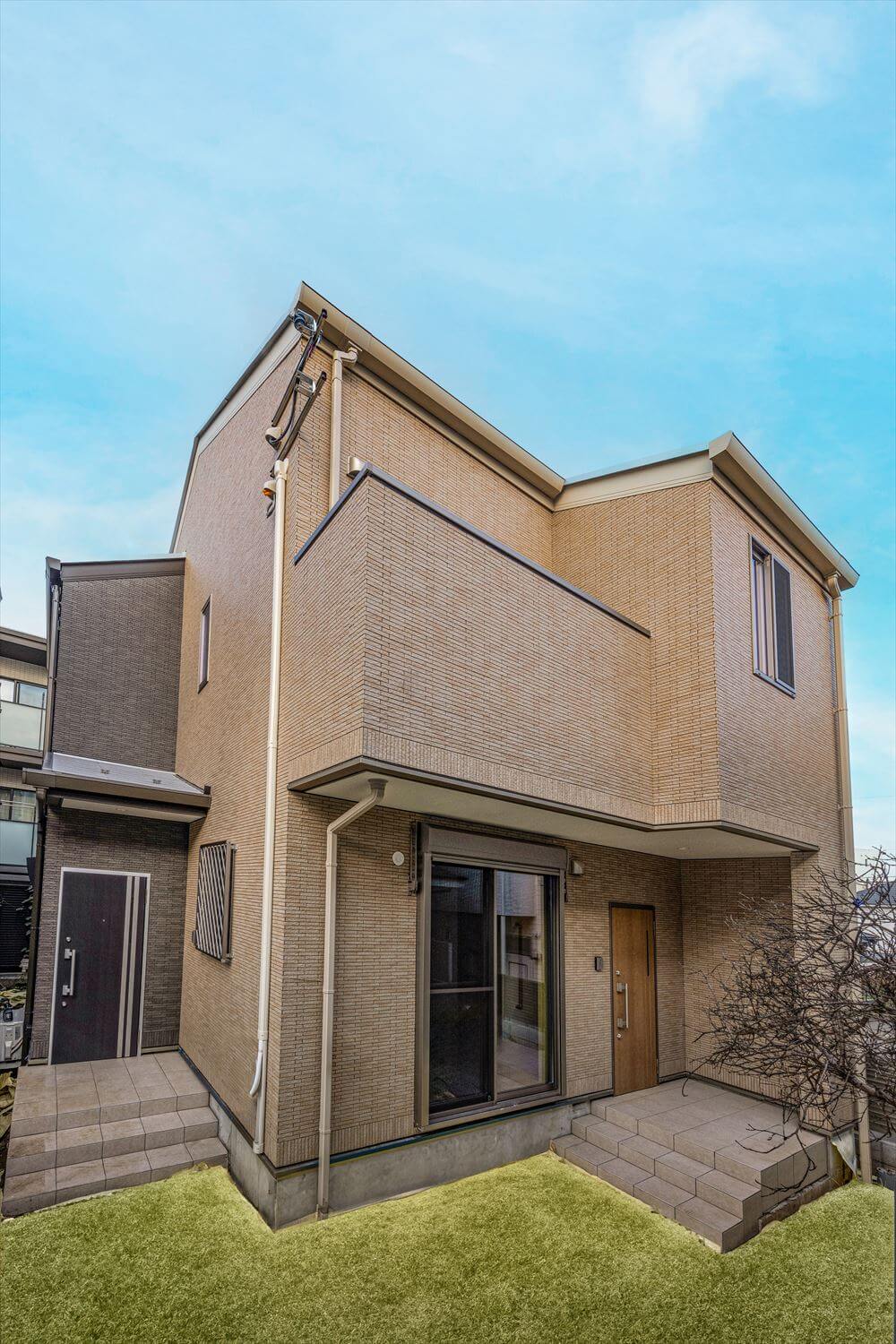 【木造２階建て完全分離二世帯住宅】敷地40坪｜延床26.3坪<br>ワンフロア一部屋 ロフト付き木造２階建て