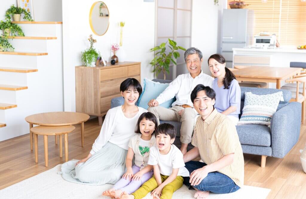 二世帯住宅 家族