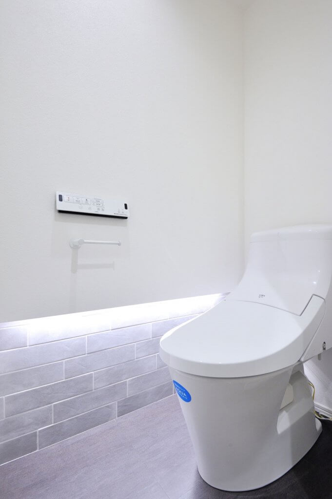 【江戸川区】ホテルライクでおしゃれな内装のトイレのある賃貸住宅の事例