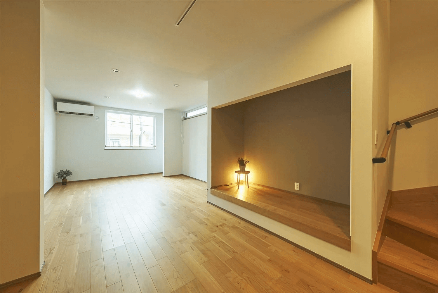 【北区】照明の使い方がおしゃれな3階建てコンパクトな3階建て注文住宅の事例