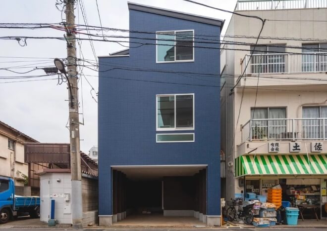 【新宿区】3階建ての狭小住宅の事例