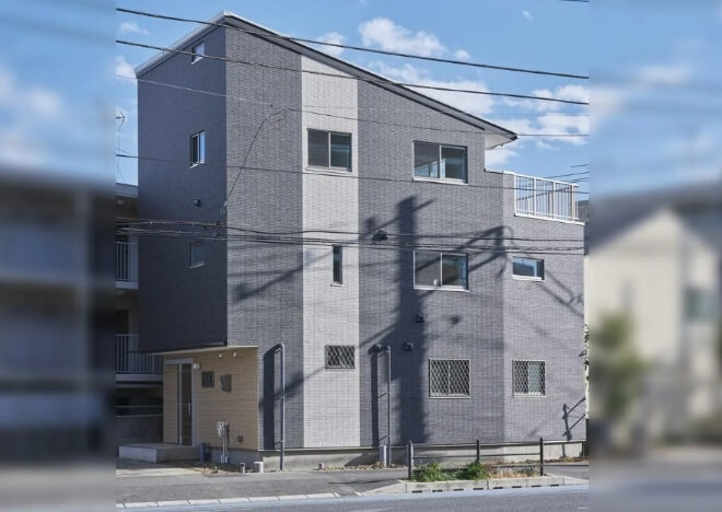 【神奈川県川崎市】耐火木造3階建ての二世帯住宅事例