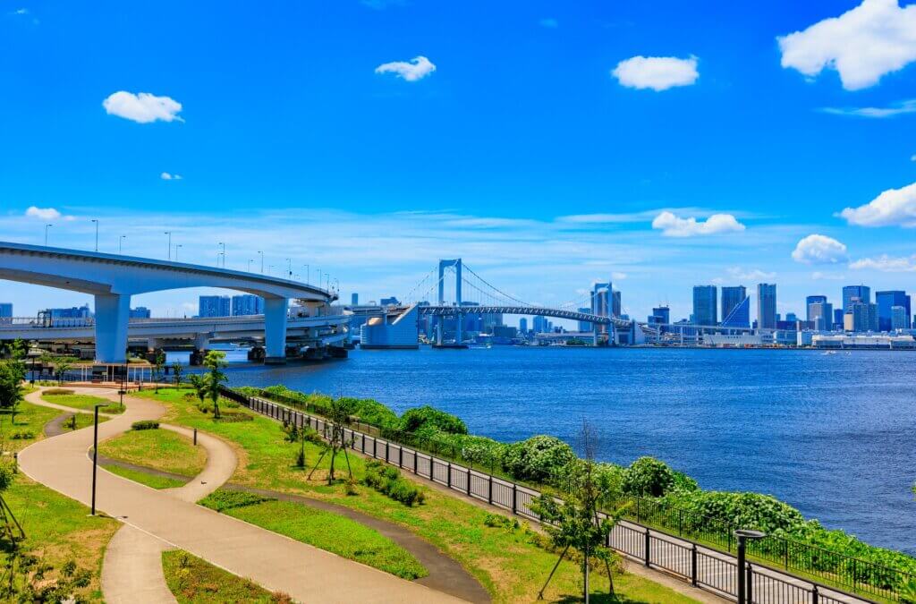 東京23区の緑が多く住みやすい街　江東区