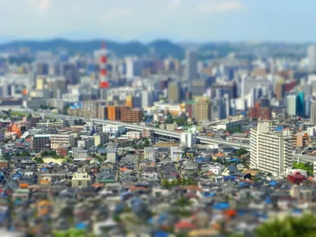 住宅密集地